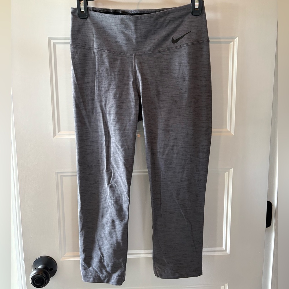 Gray Nike Legging Capris